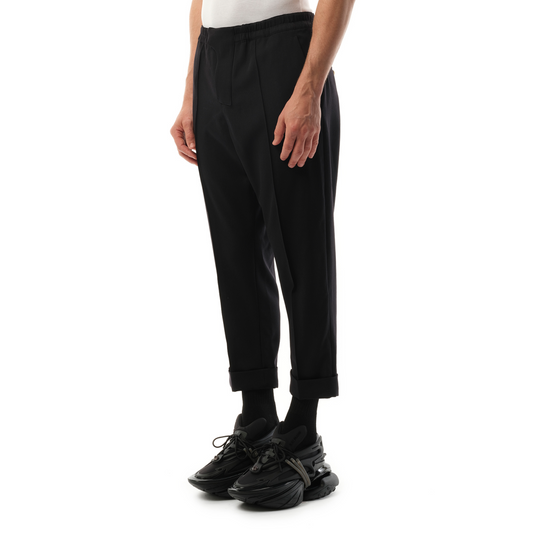 Tailored GDP Slouch Pants in Black