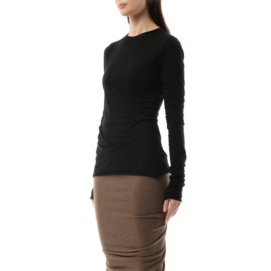 Cashmere EDFU Top in Black