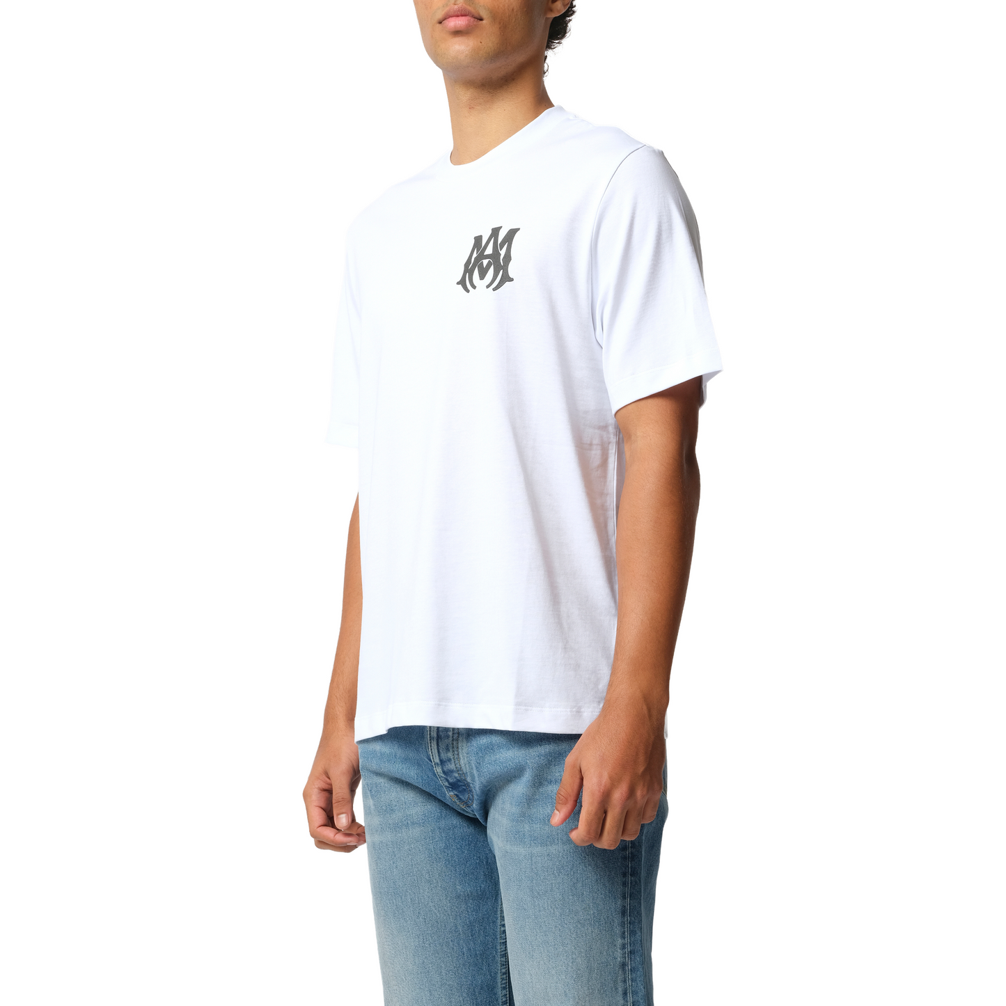 MA Core Logo T-Shirt in White/Black