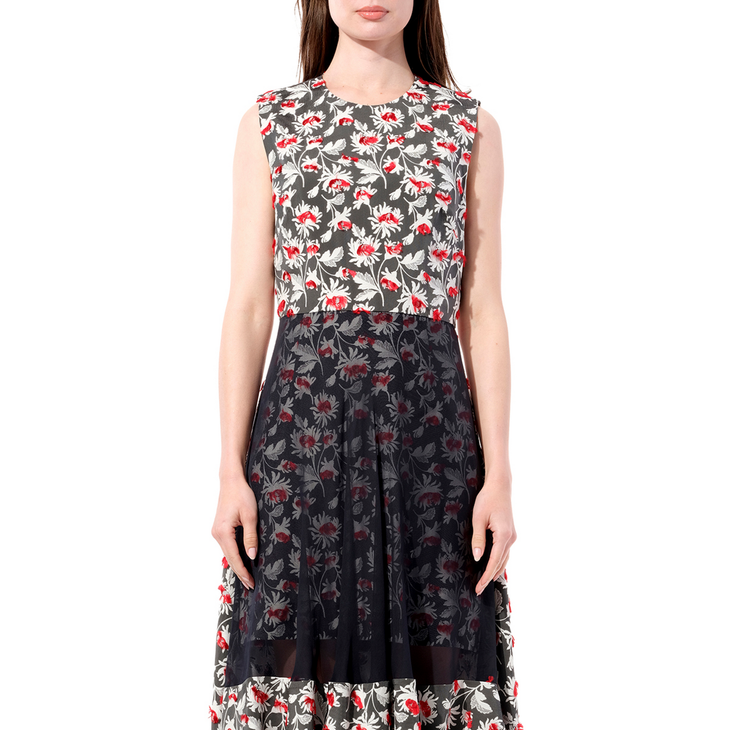 Jacquard Dress in Multicolor