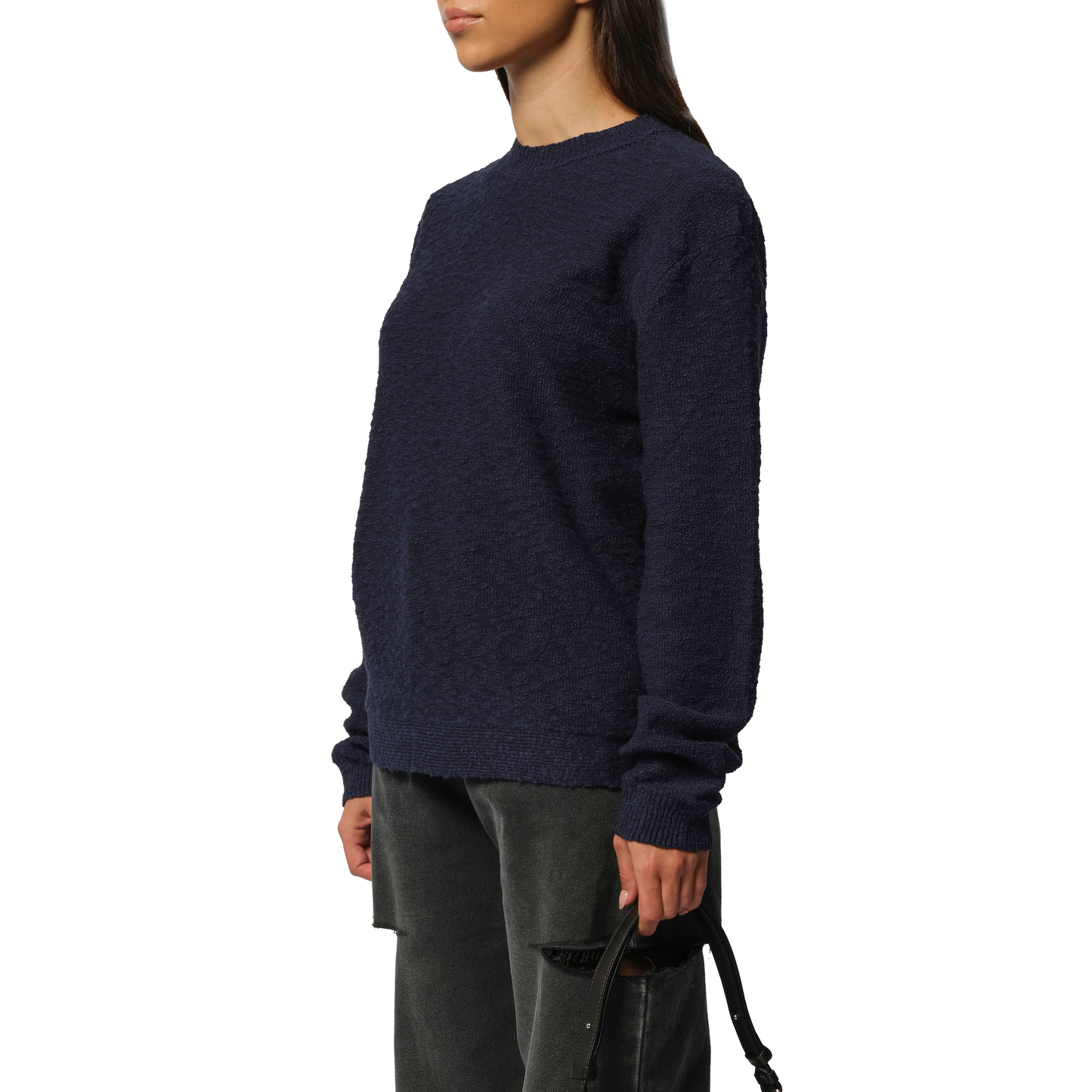 Boucle Sweater in Blue