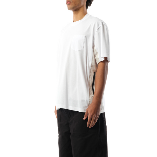 Cotton x Nylon T-Shirt in White