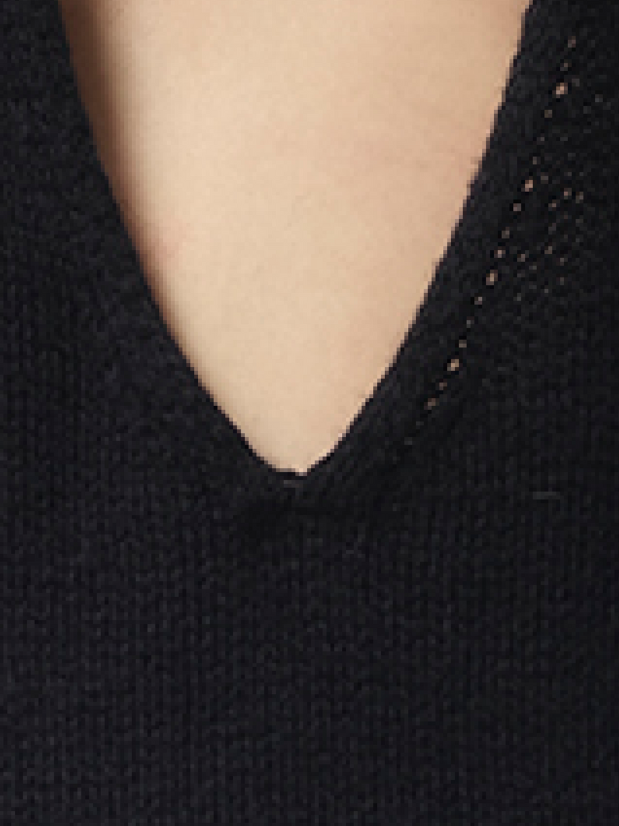 Knitted Top in Blue