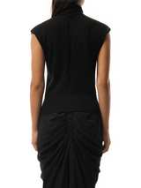 Rick Owens Sleeveless Turtle in Black