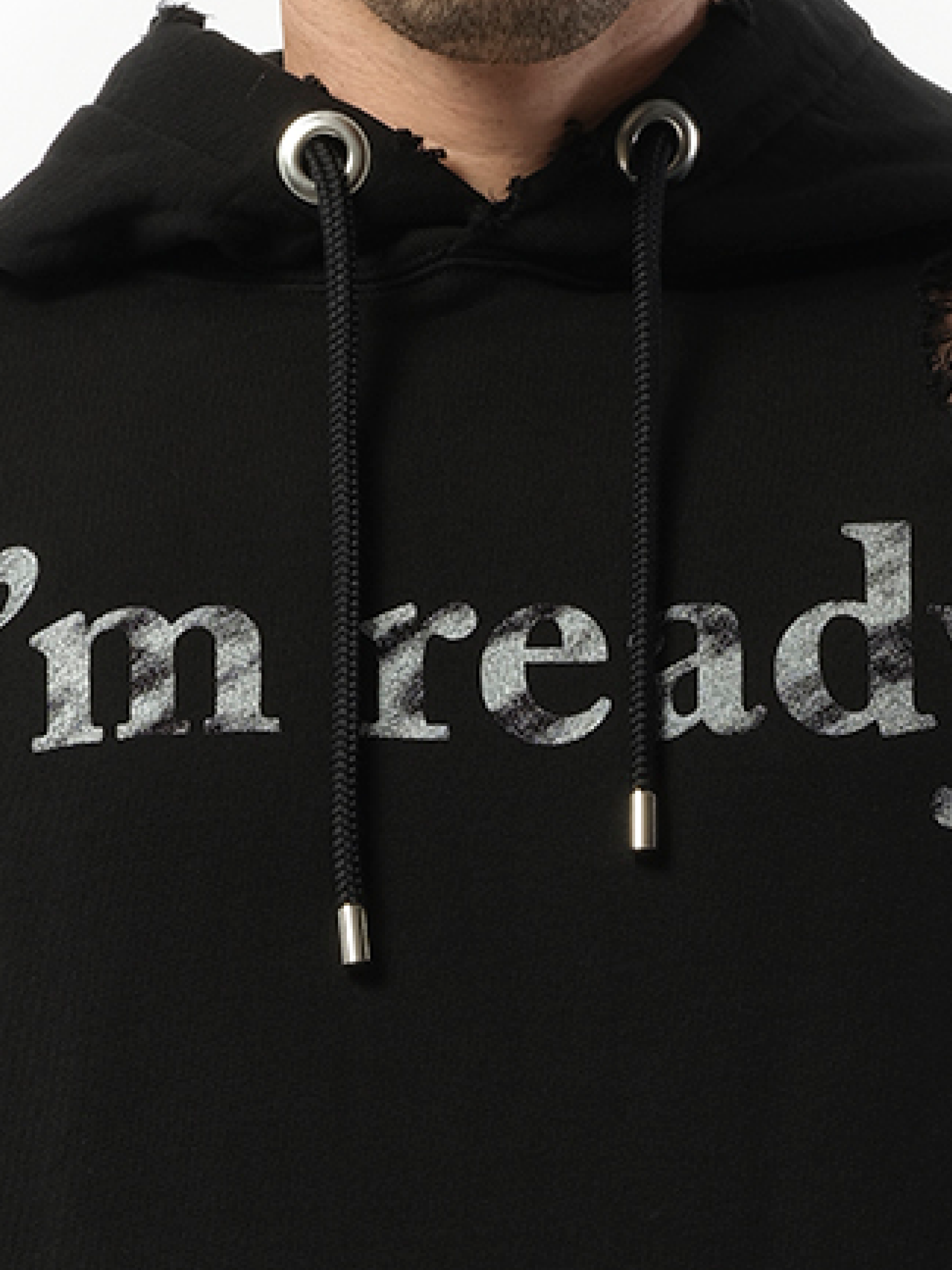 Hoodie in Black