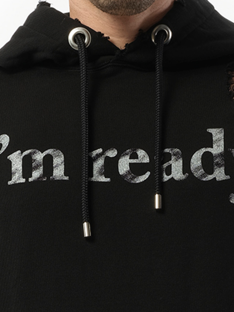 Hoodie in Black
