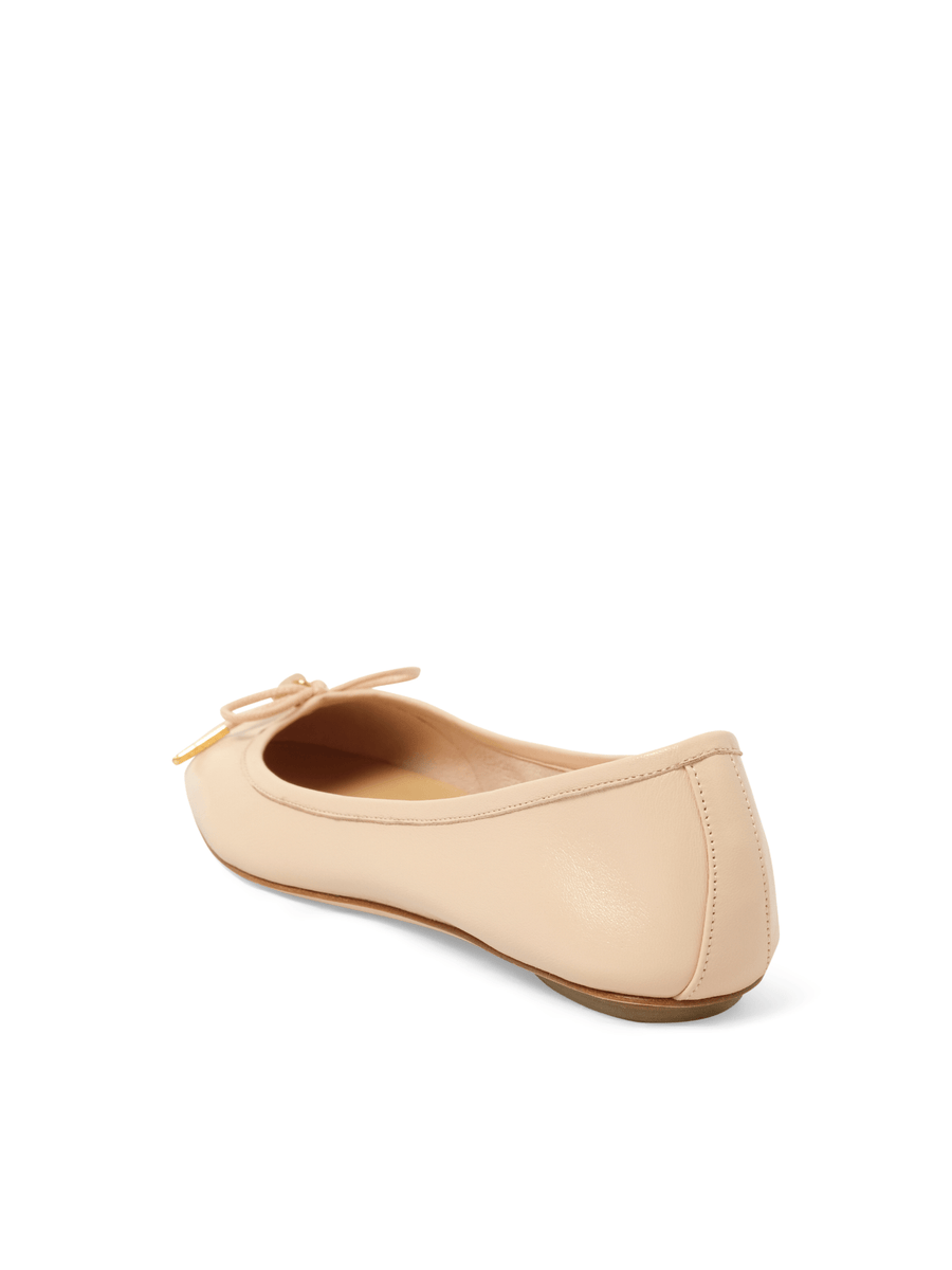 Iris Ballerina in Blushy Beige Back View | CHLOE