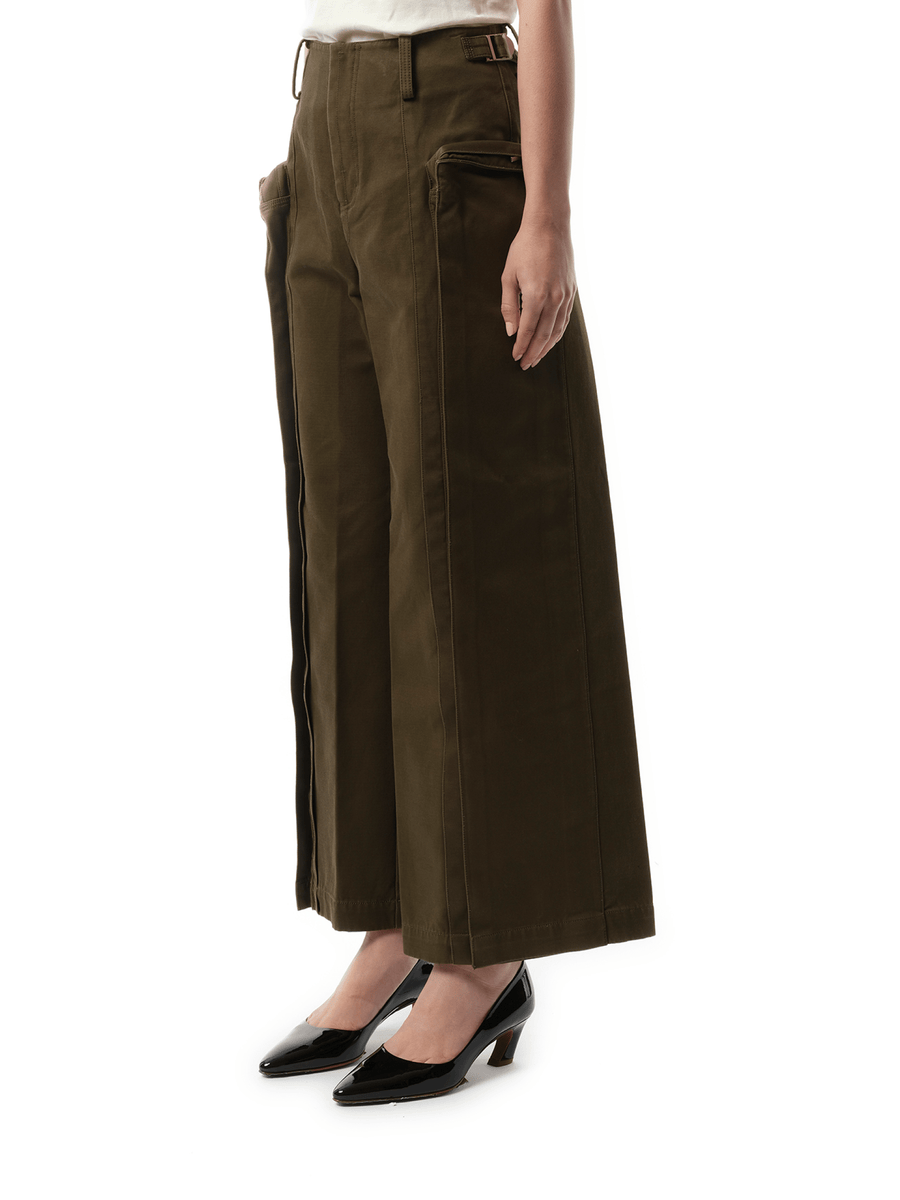 Fax Copy Express Oversized Cargo Pants in Olive