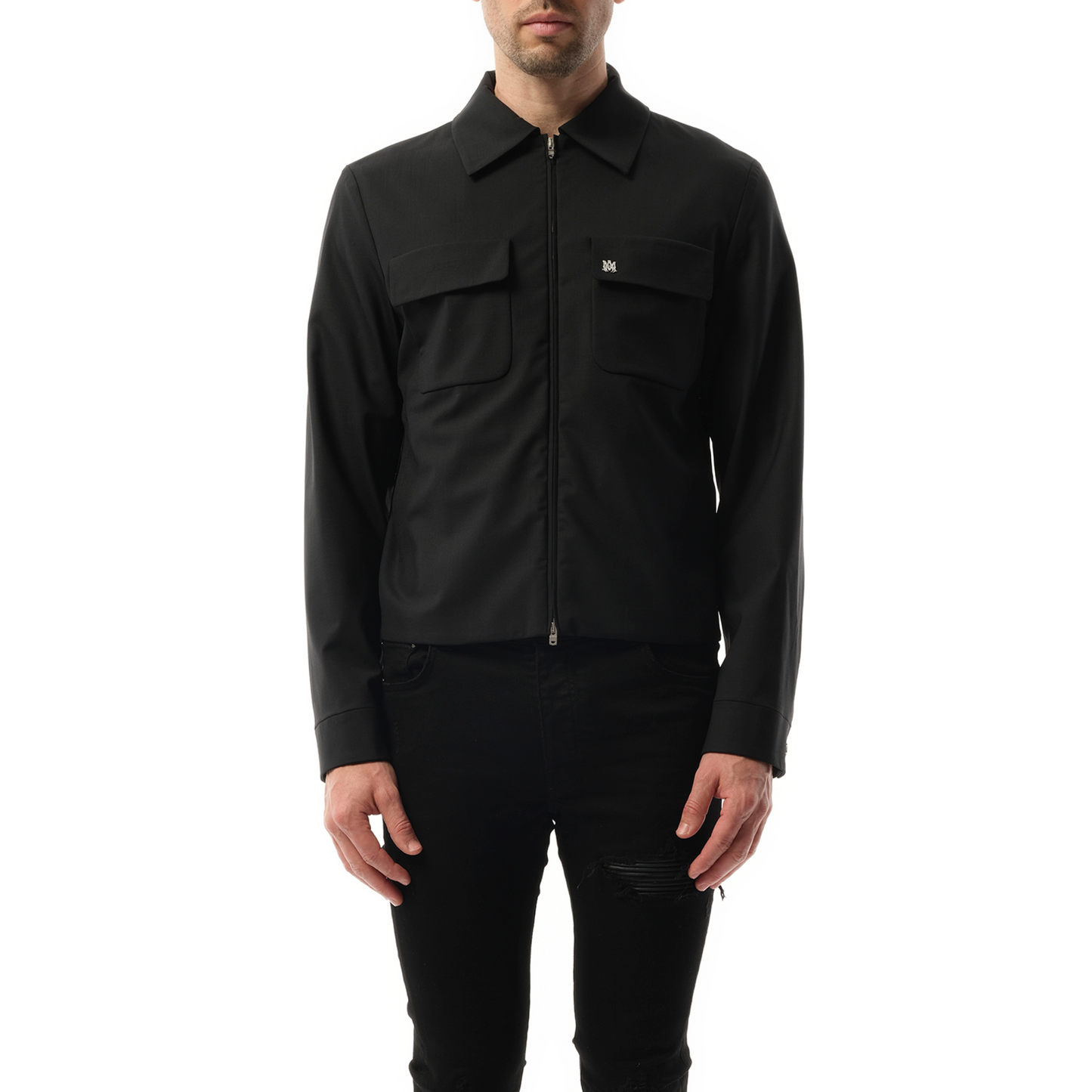 Evening Blouson in Black