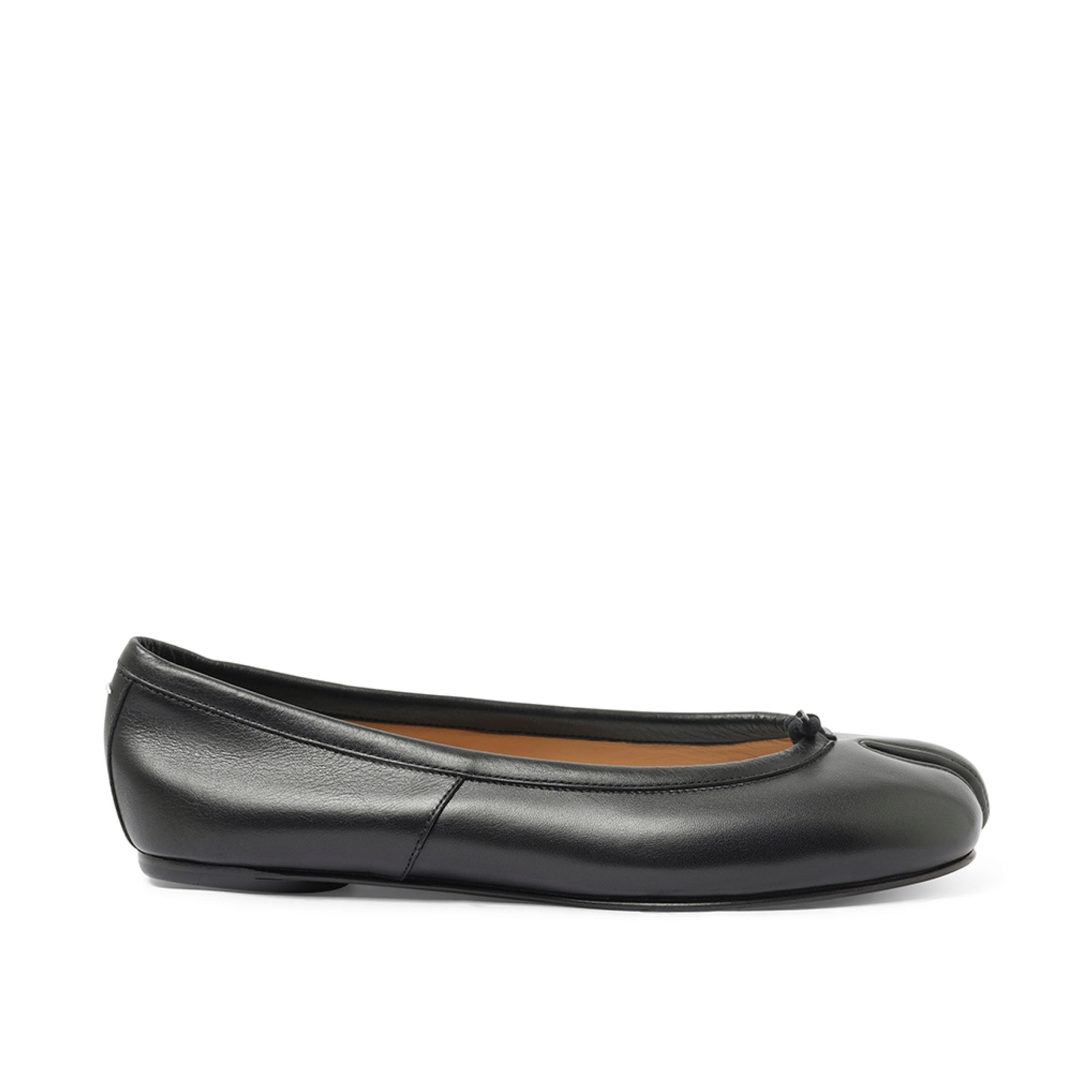 Tabi Flat Ballerina in Black