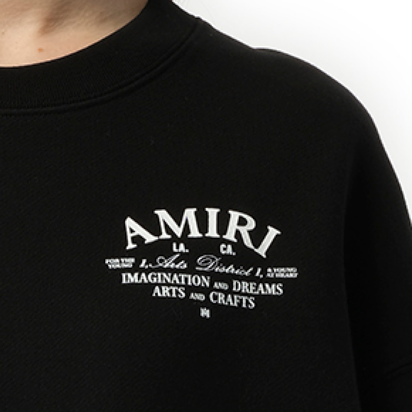 Amiri Arts District Sweatshirt in Black