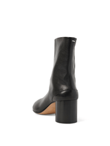 Tabi Ankle Boots H60 in Black Back View | MAISON MARGIELA