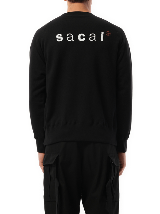 WTAPS SACAI Print Pullover Sweater 黒 XXL 【公式通販】 WTAPS SACAI Print Pullover Sweater 黒 XXL 【公式通販】