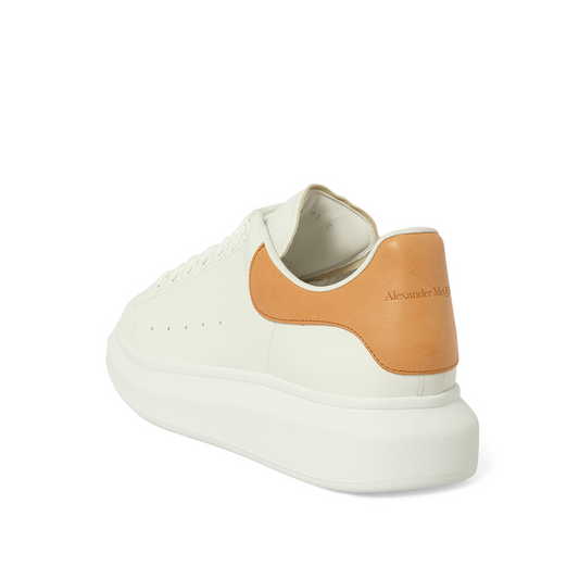 Larry Oversized Sneaker in White/Natural