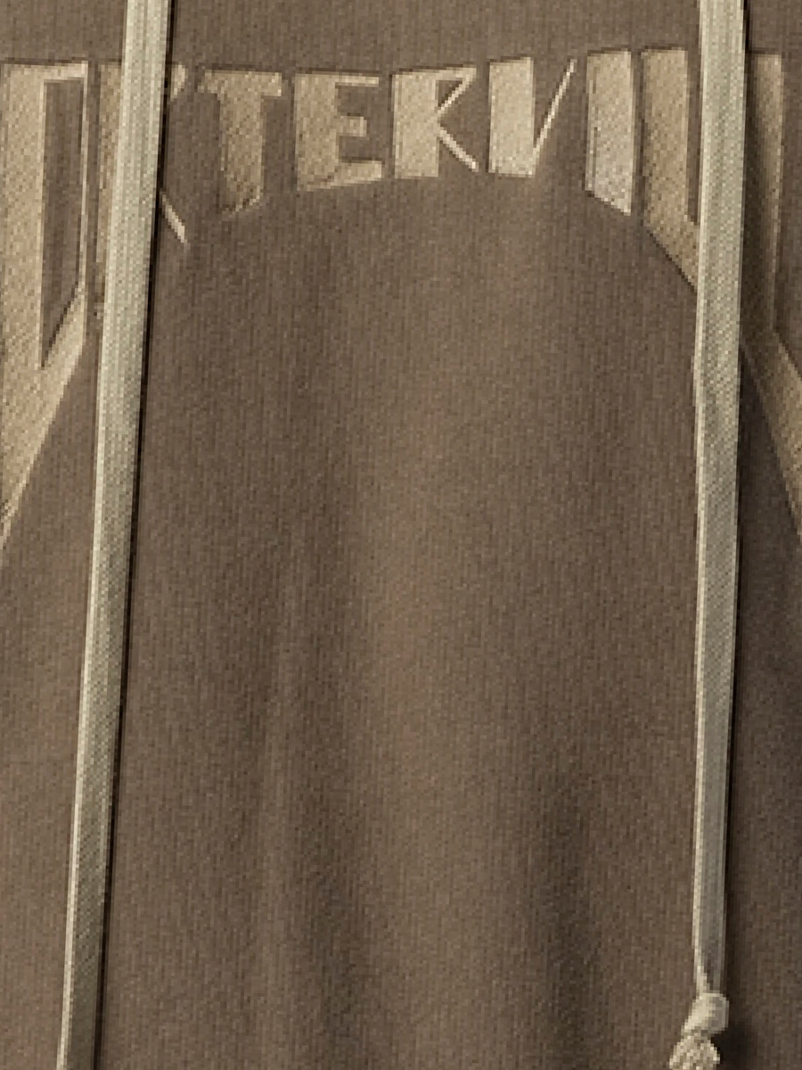 Porterville Embroidered Hoodie in Dust/Pearl