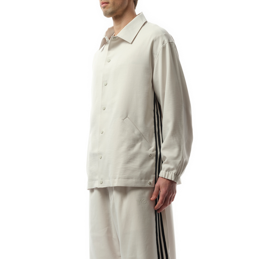 3 Stripe Overshirt in Orb Grey