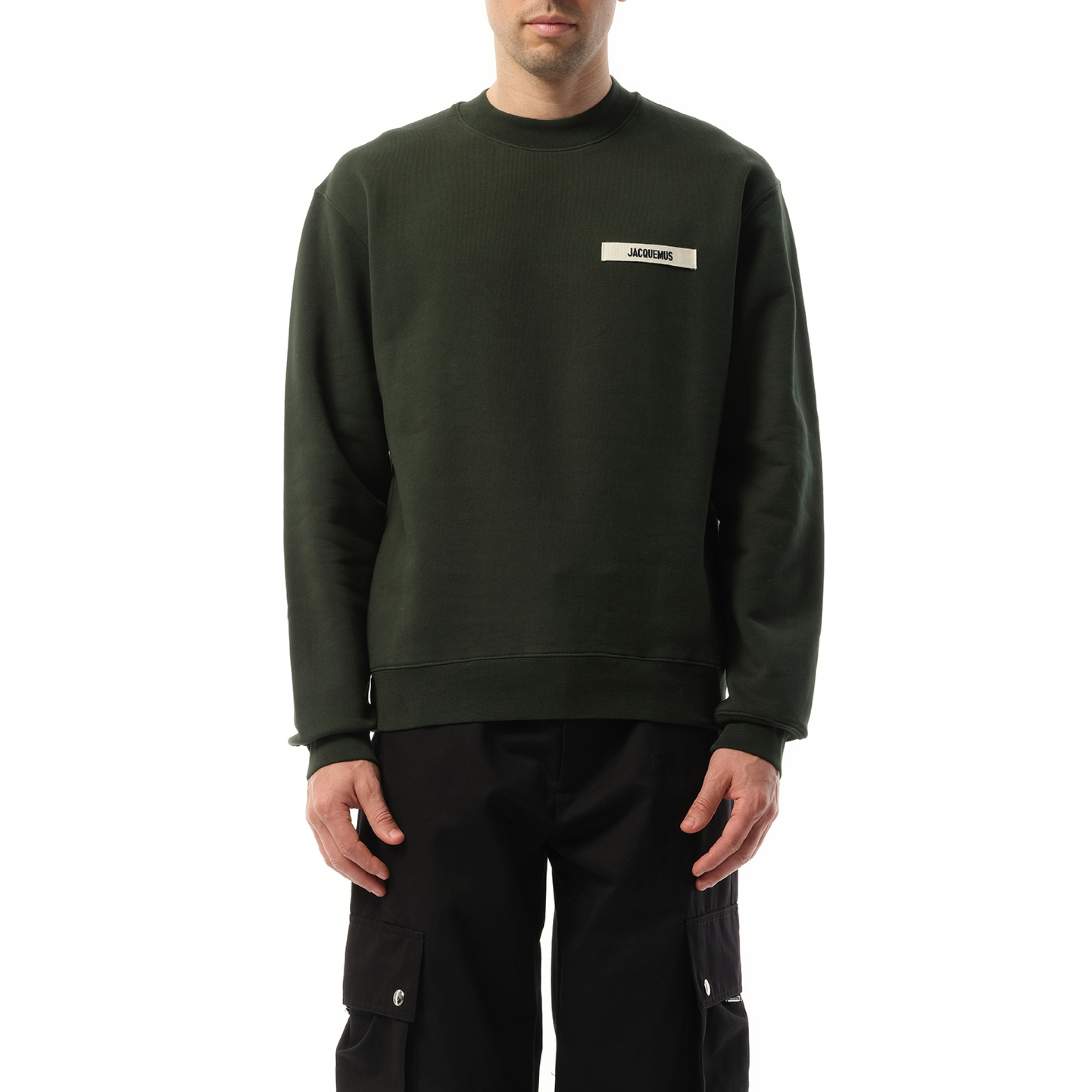 Le Sweatshirt Gros Grain in Dark Green 2