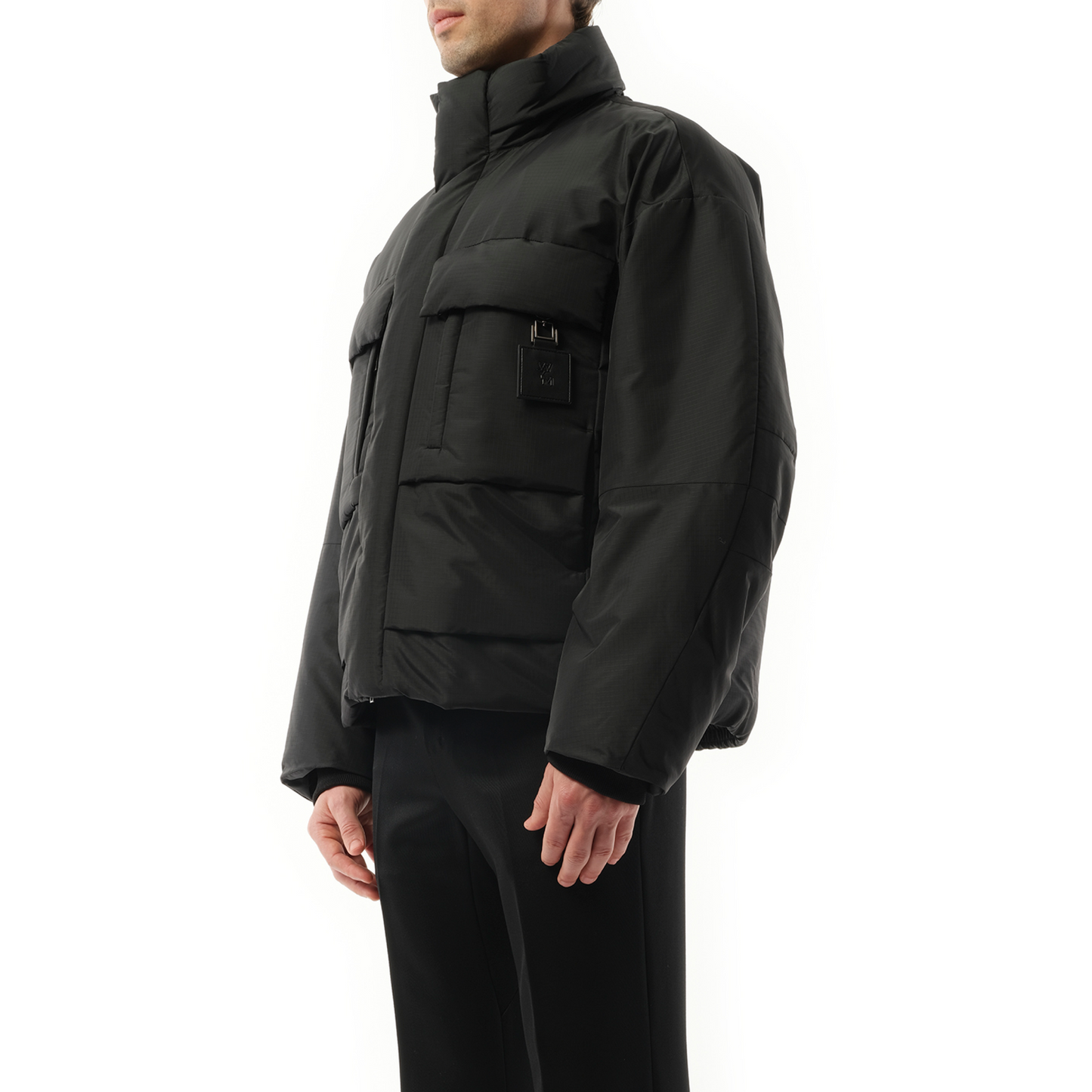 Technical Down Jacket in Black