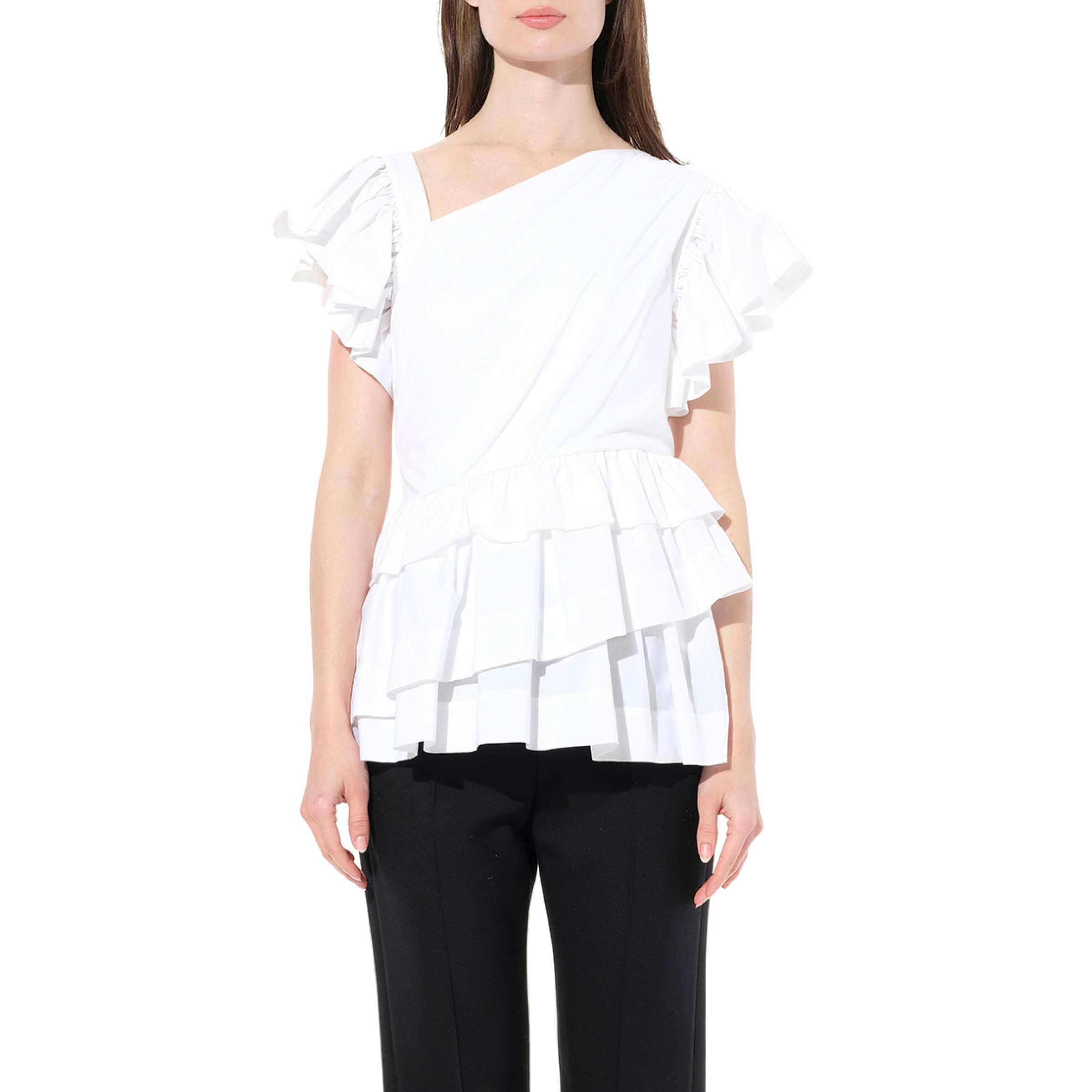 Alexander McQueen Top in White