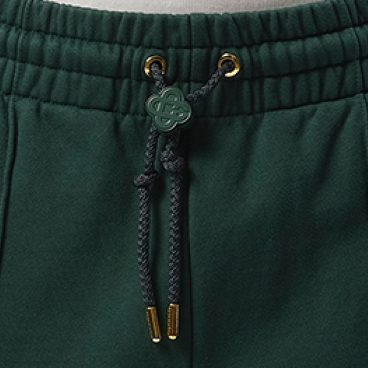 Embroidered CC Patch Jogger in Green