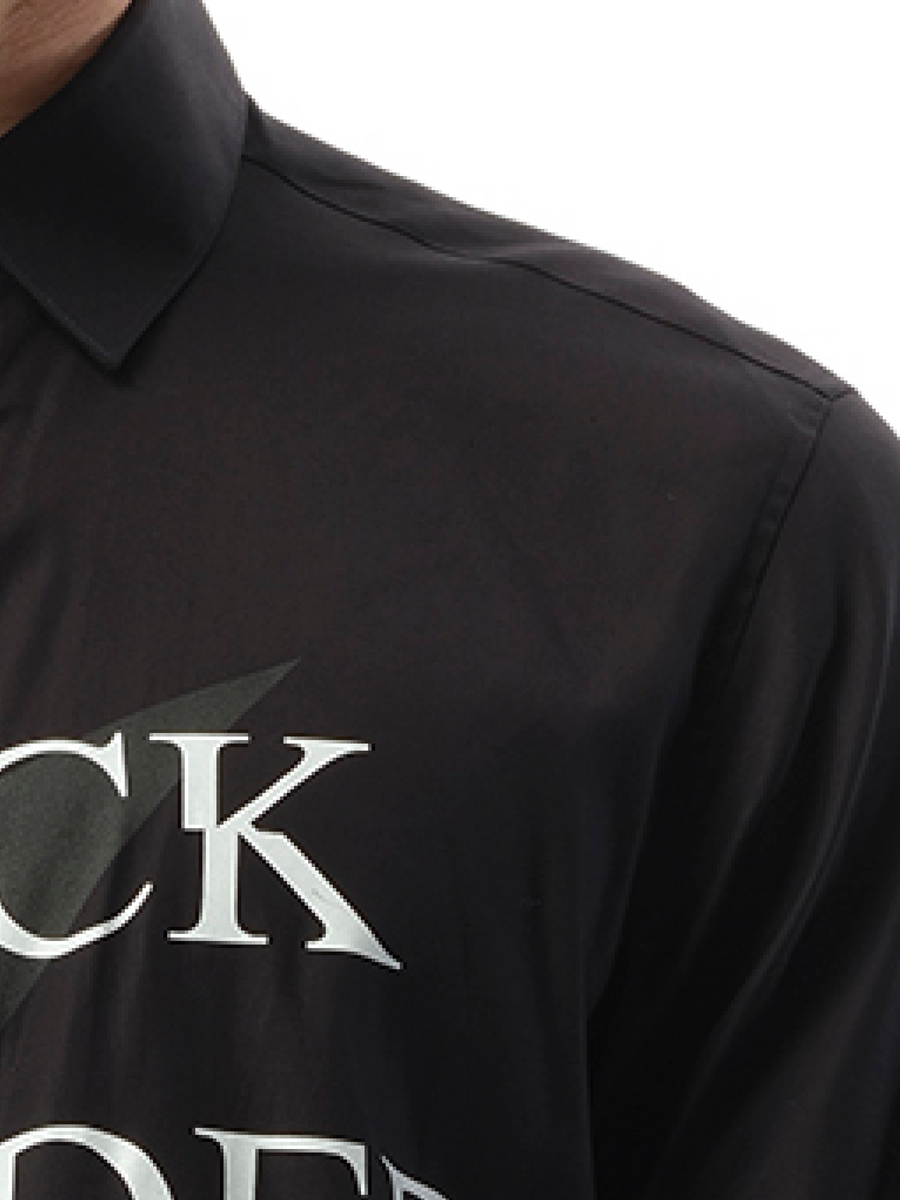 Shirt in Black/White