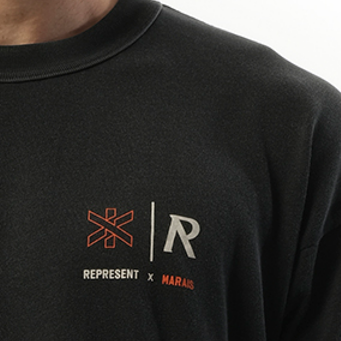 Represent x Marais Logo Lock Up T-Shirt