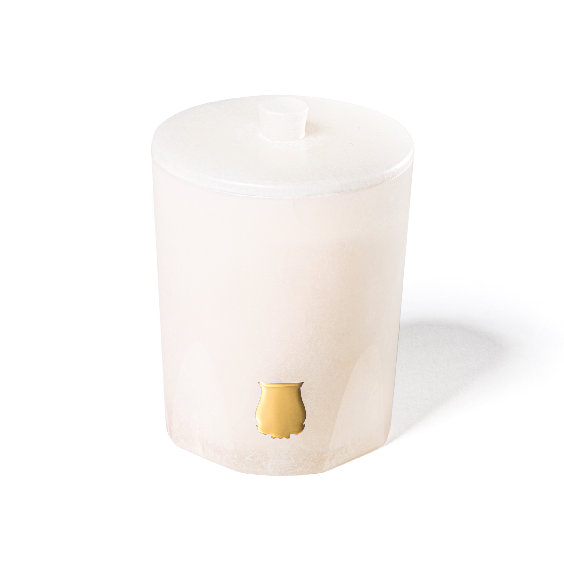 Atria Alabaster Candle with Lid