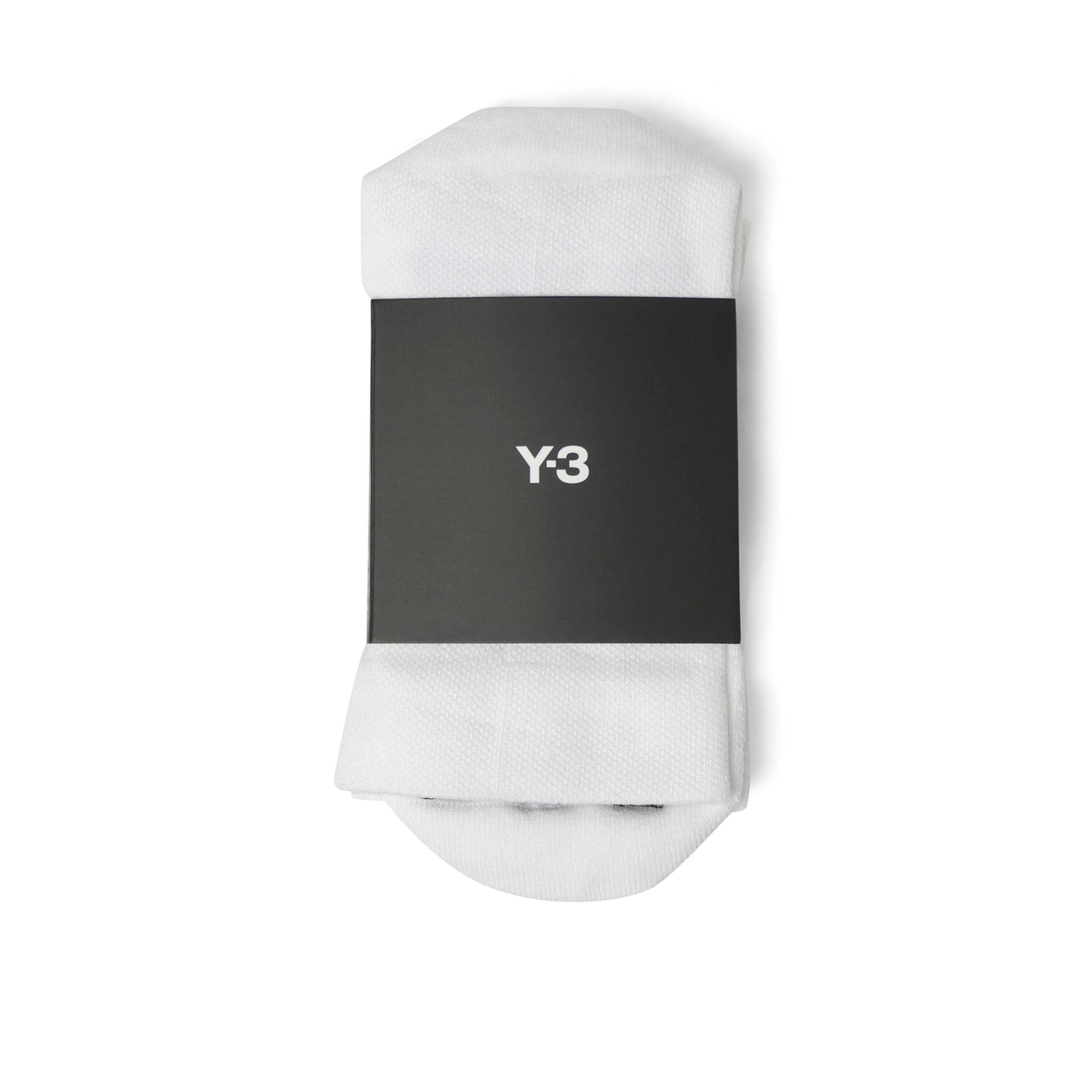 Y-3 Stripe Socks in White