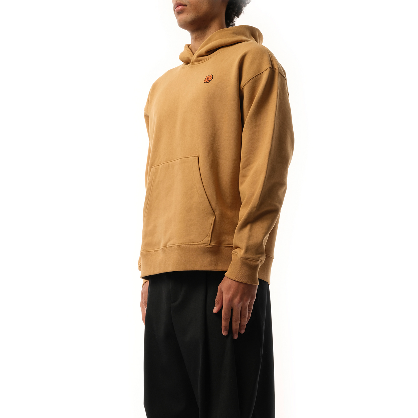 Gots Boke Oversize Hoodie in Dark Camel