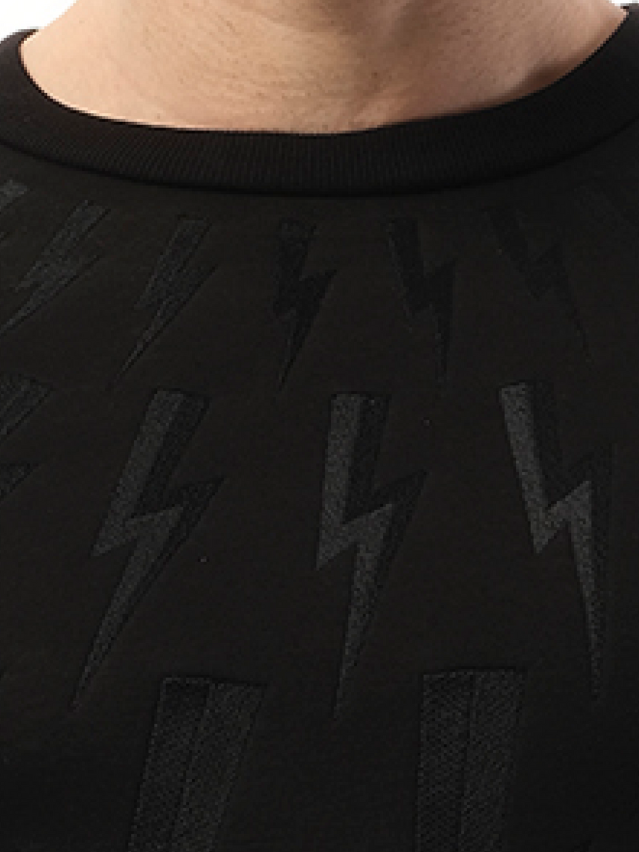 Sweatshirt in Black