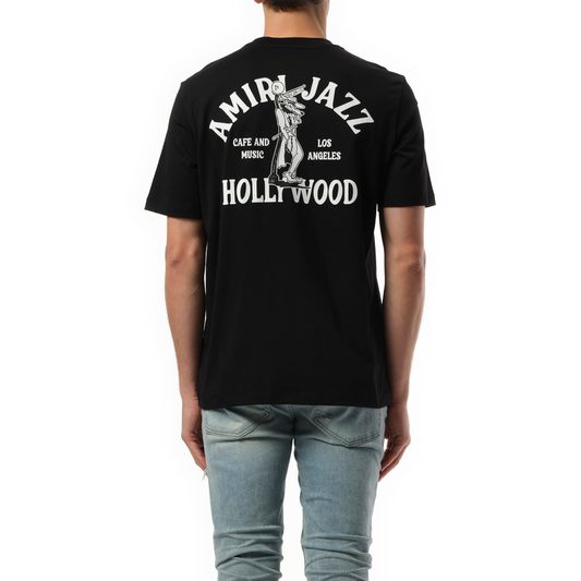 Amiri Jazz Wolf T-Shirt in Black