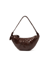 Lemaire Large Croissant Bag in Chocolate Fondant