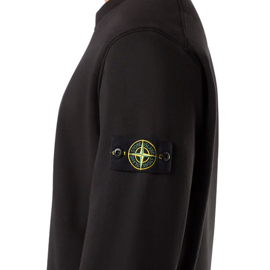 Logo Patch Sweatshirt in Black