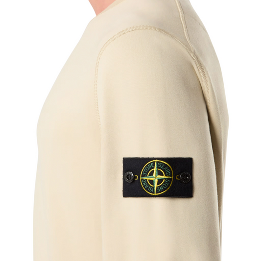 Logo Patch Sweatshirt in Plaster