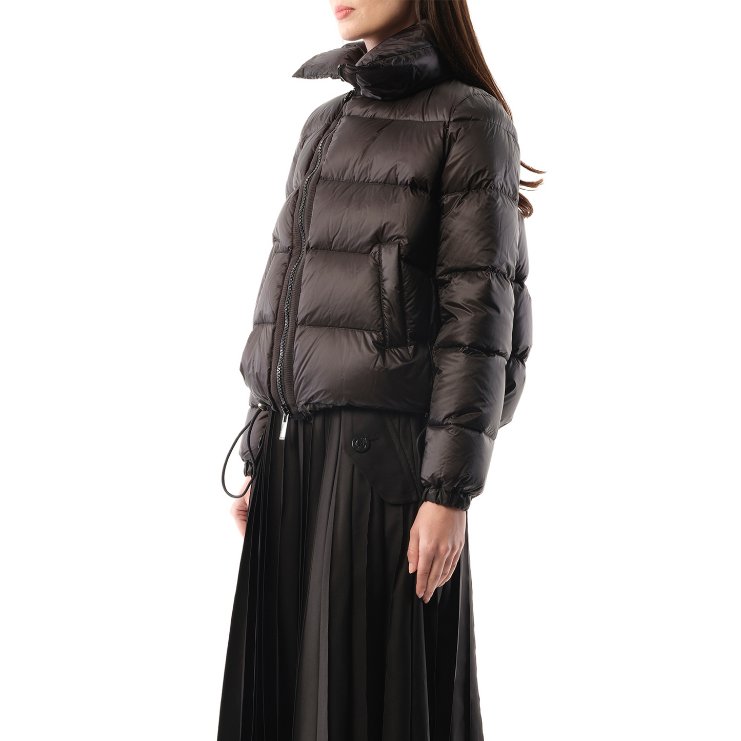 Puffer Jacket in Black