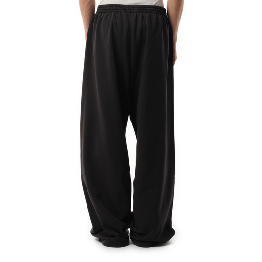 Under Armour Baggy Sweatpants in Washed Black/White