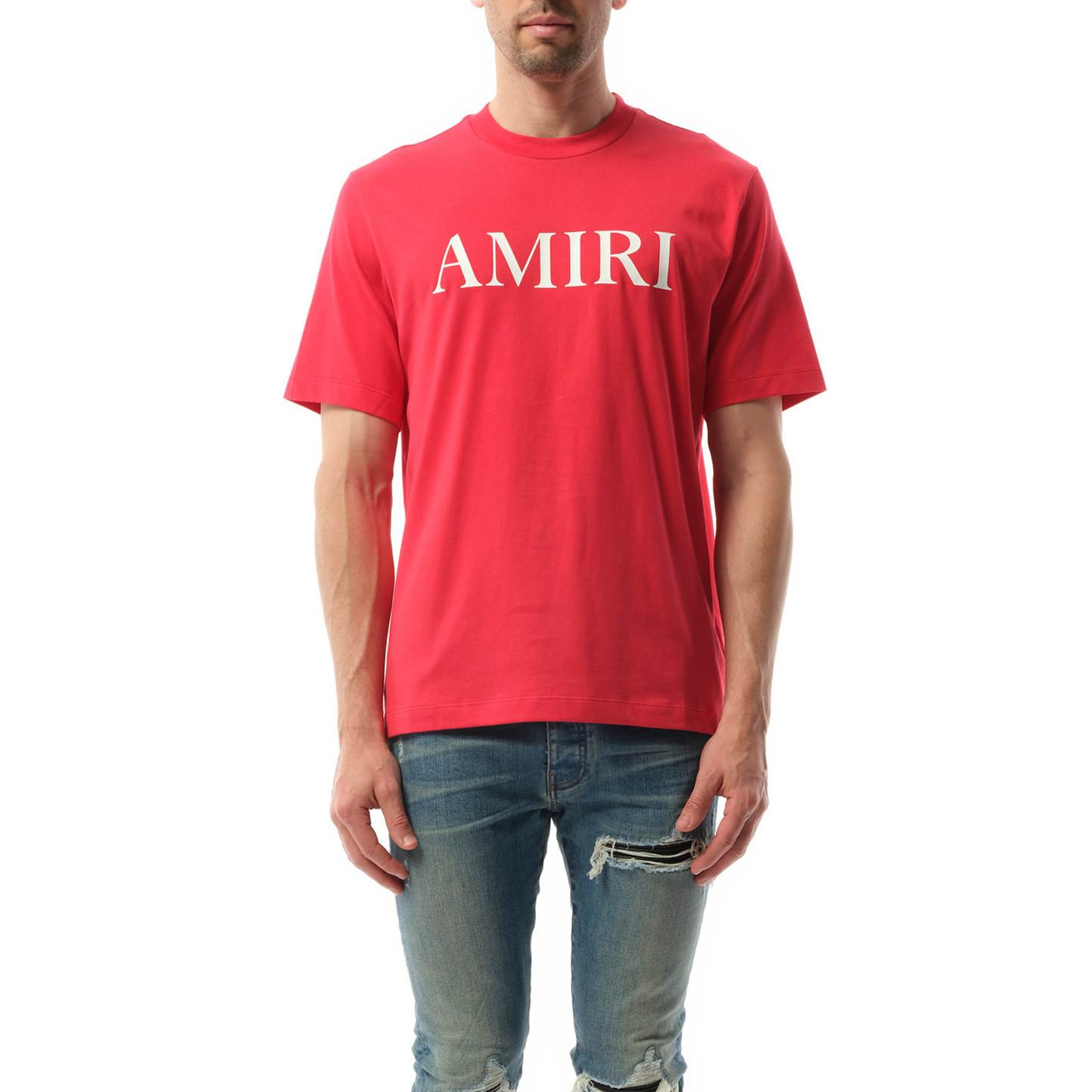 Amiri Core Logo T-Shirt in Red