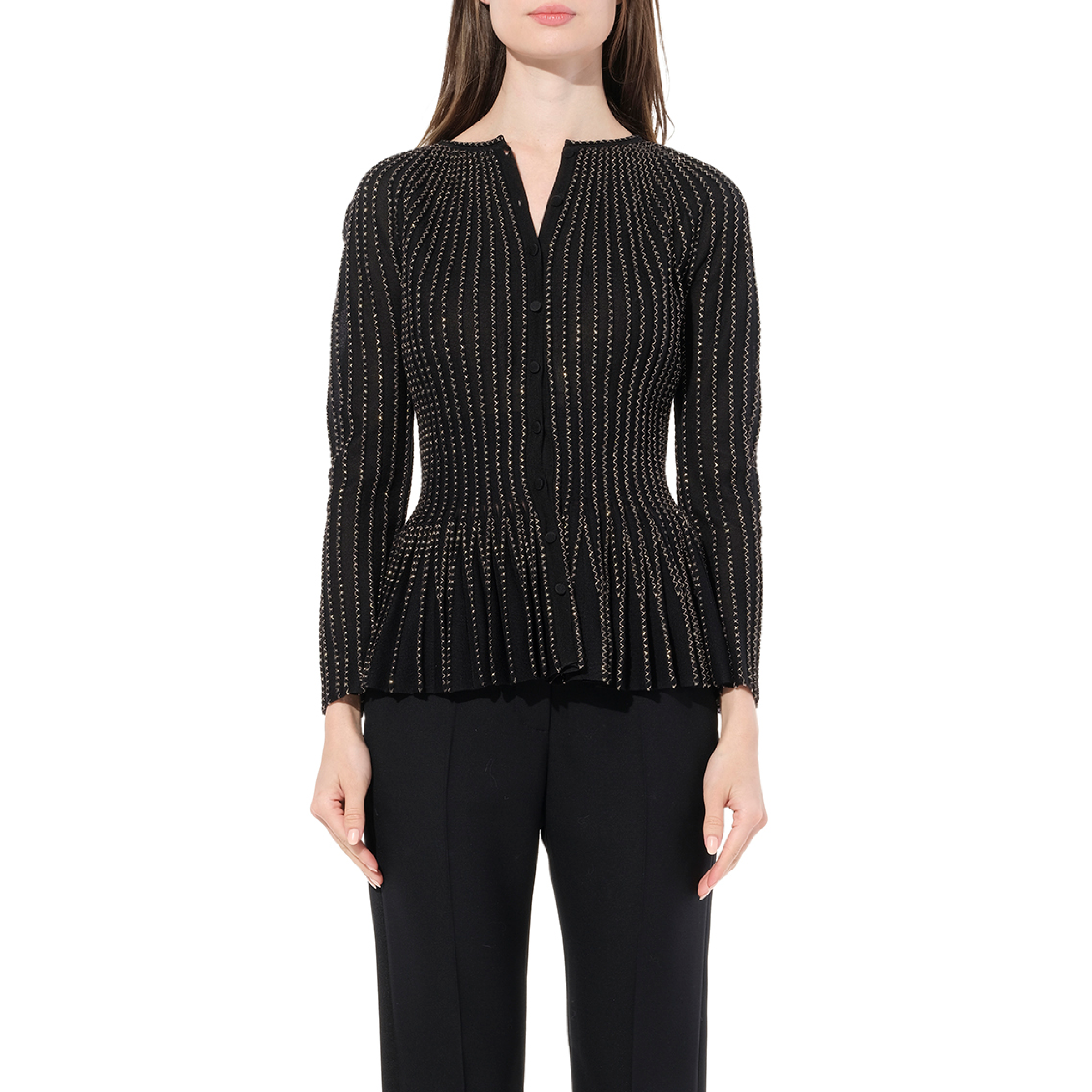 Alexander Mcqueen Cardigan in Black