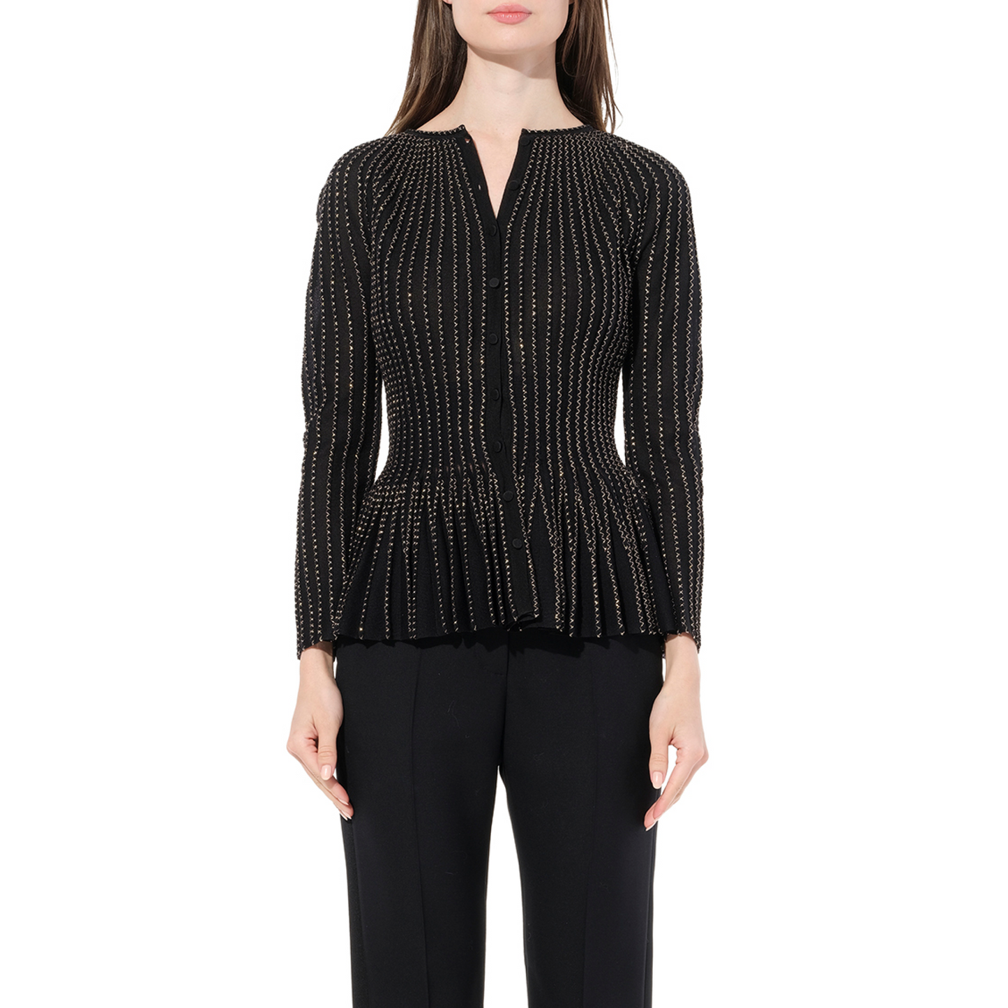 Alexander Mcqueen Cardigan in Black