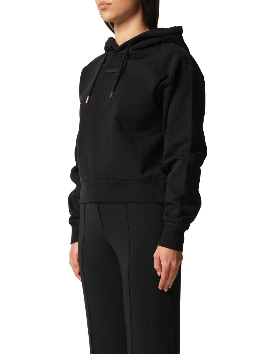 Le Hoodie Gros Grain in Black