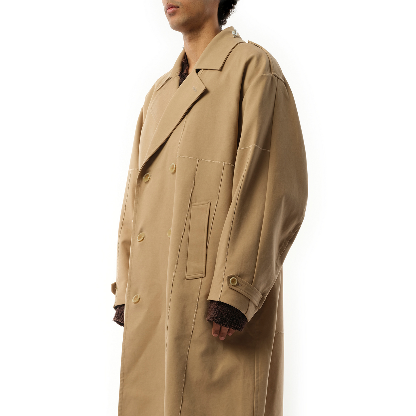 Frankenstein Cutting Coat in Beige