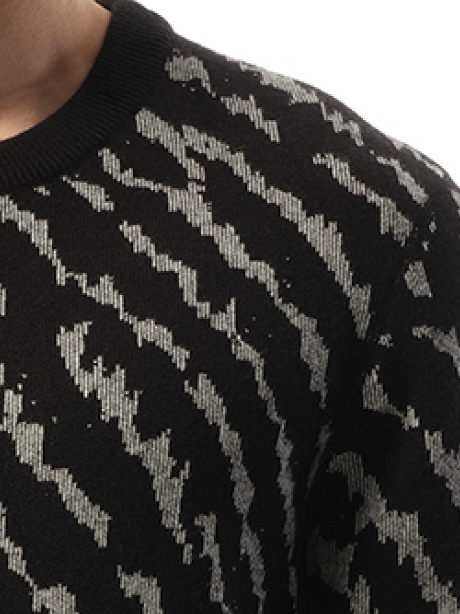 Animal Jacq Knitwear in Black
