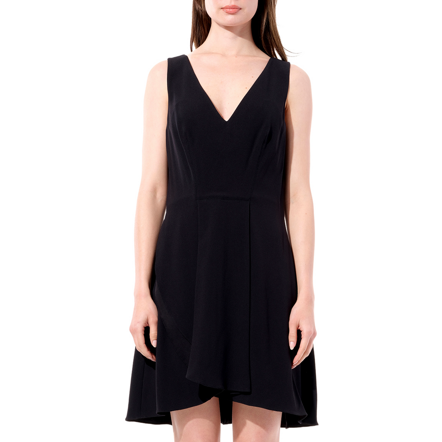 Breezy Short Sleeve Dress in Black