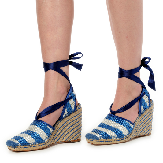 Lea Espadrille in Blue