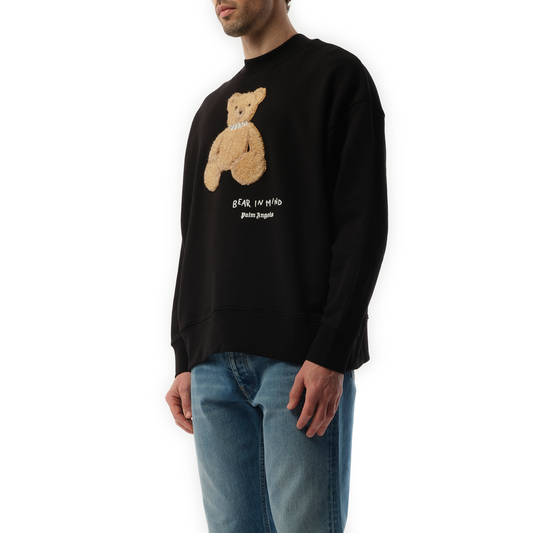 Bear in Mind Sweatshirt in Black/Brown