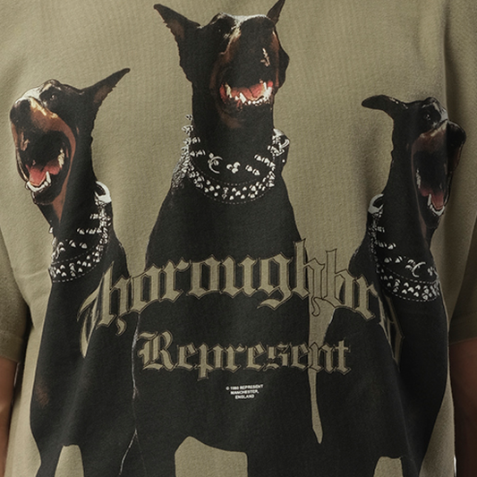 Thoroughbred T-Shirt in Khaki