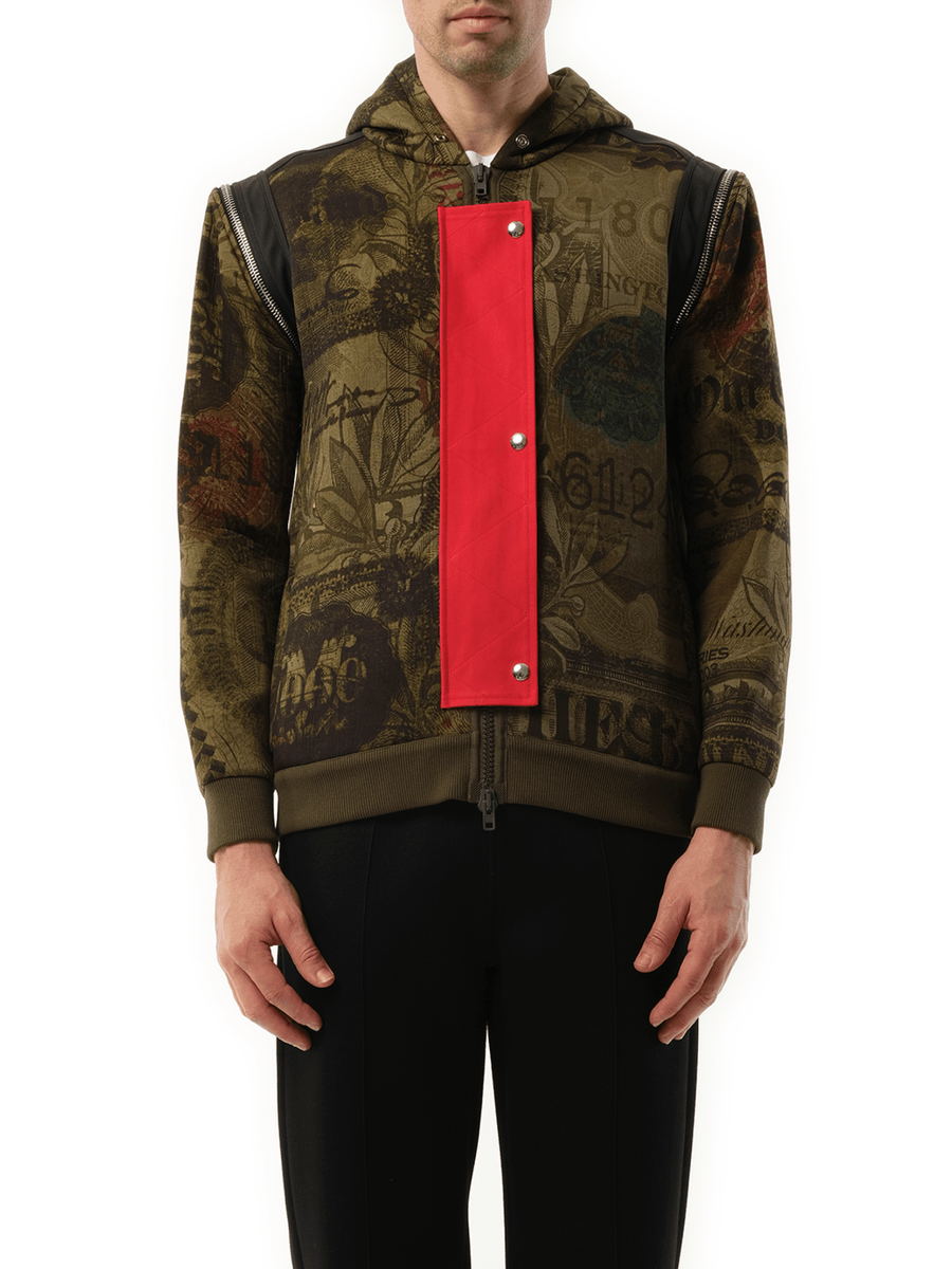 Podium Dollar Hoodie in Khaki