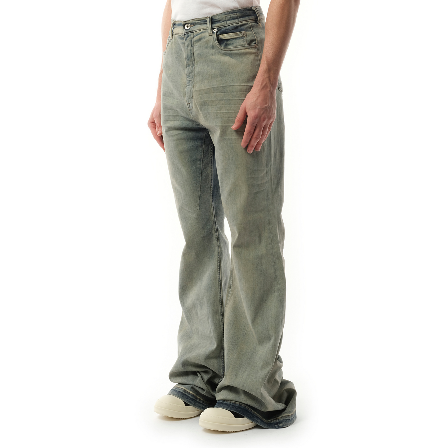 Bolan Bootcut Denim Pants in Sky