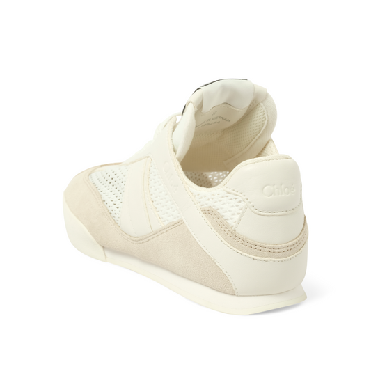 Chloe Kick Sneaker in Cloudy Cream