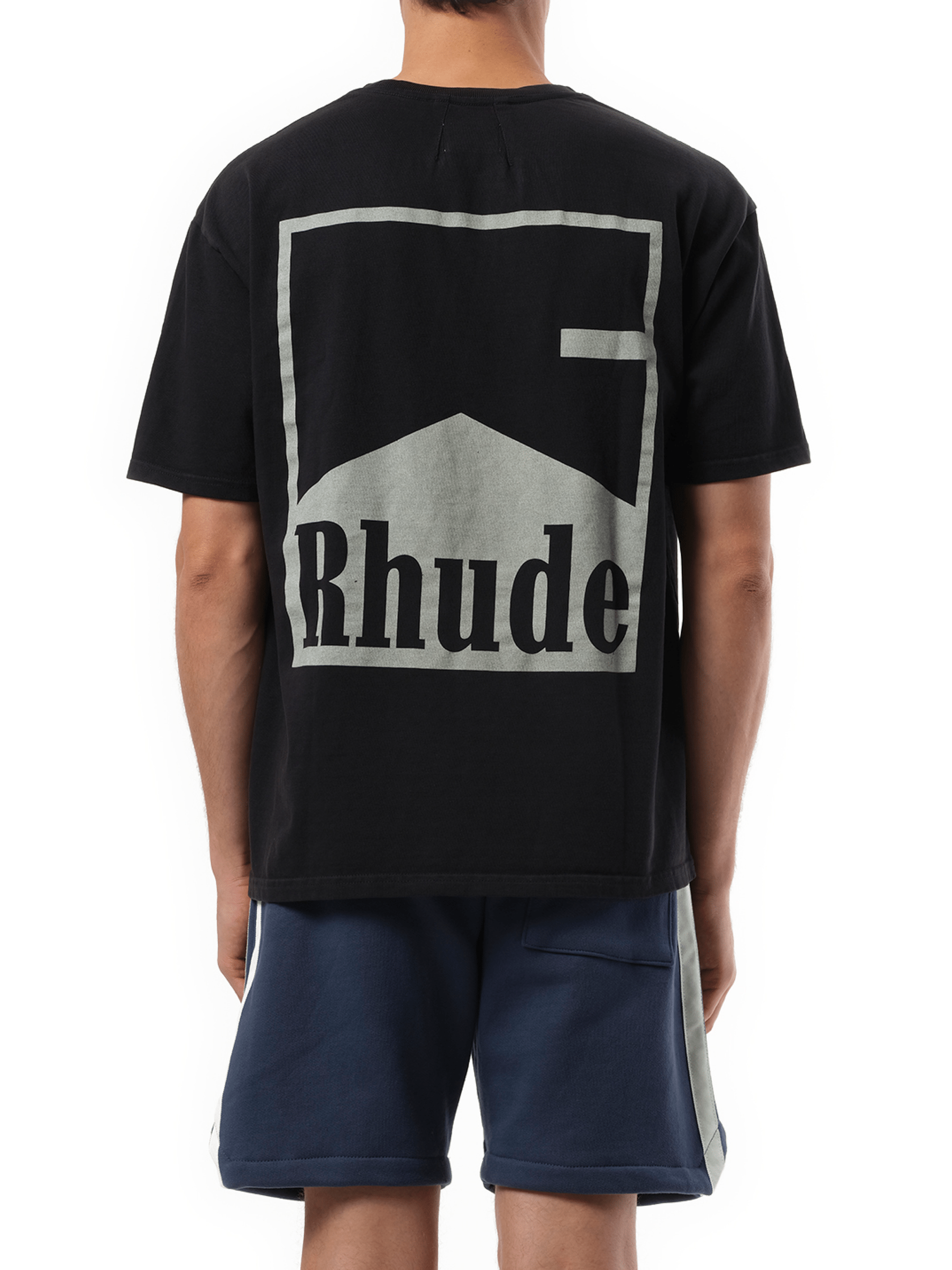 Rhude Rhude Chevron T-Shirt in Vintage Black